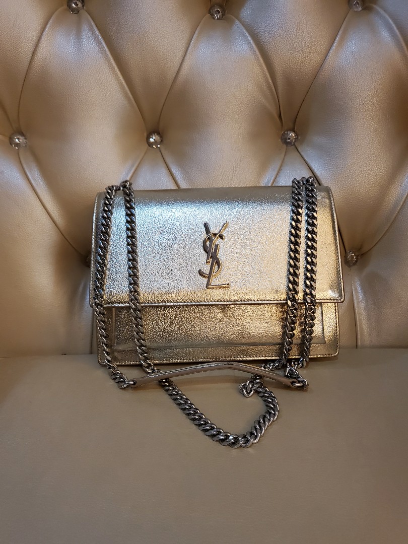 ysl gold bag