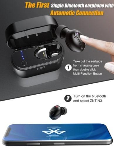 Znt earbuds sale how to connect