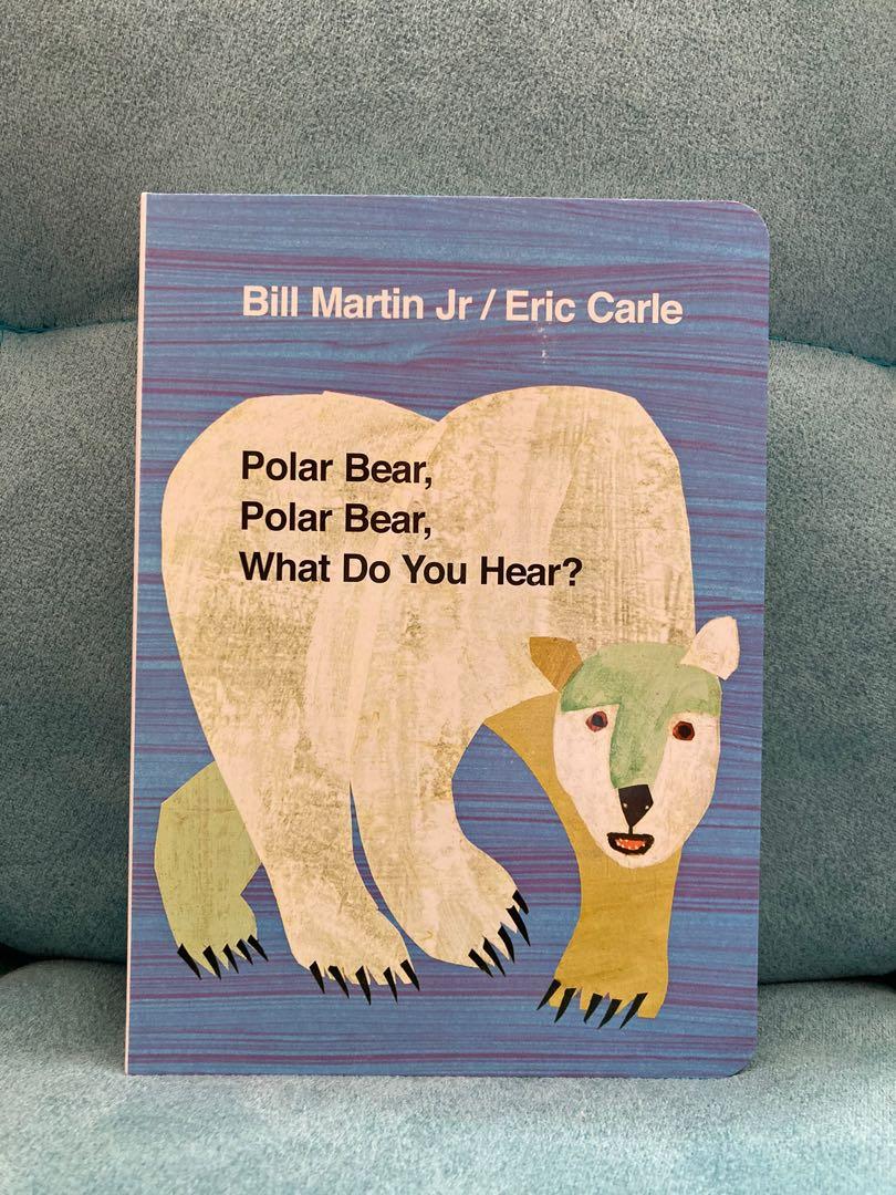 英文繪本polar Bear Polar Bear What Do You Hear 英文繪本polar Bear 書本 文具 小朋友書 Carousell
