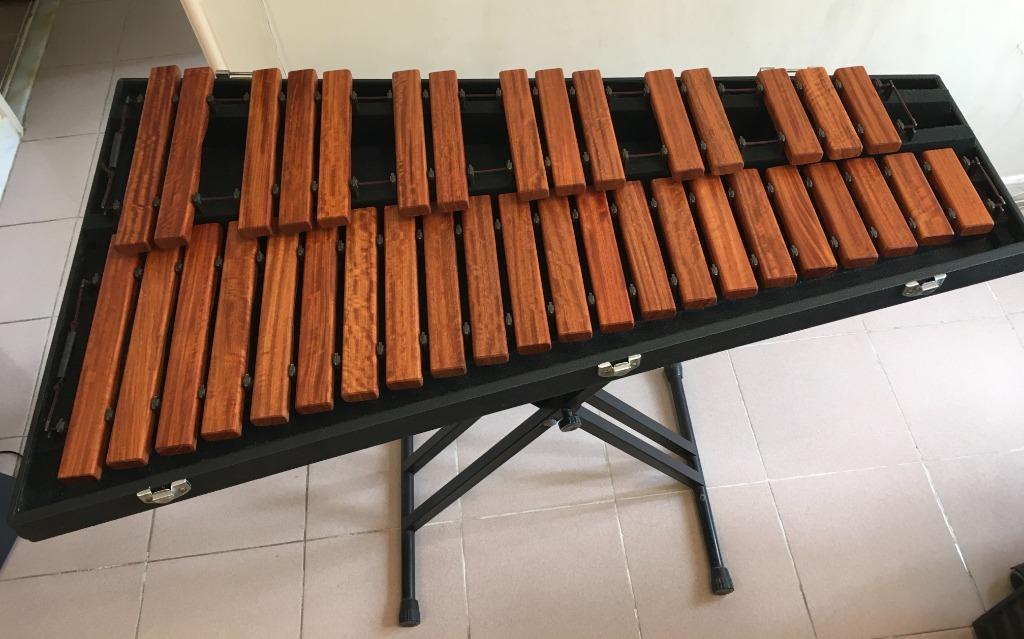 日本製造saito 木琴敲擊樂手攜座枱xylophone 3 Octaves 興趣及遊戲 古董收藏 收藏品及紀念品 明星週邊 Carousell