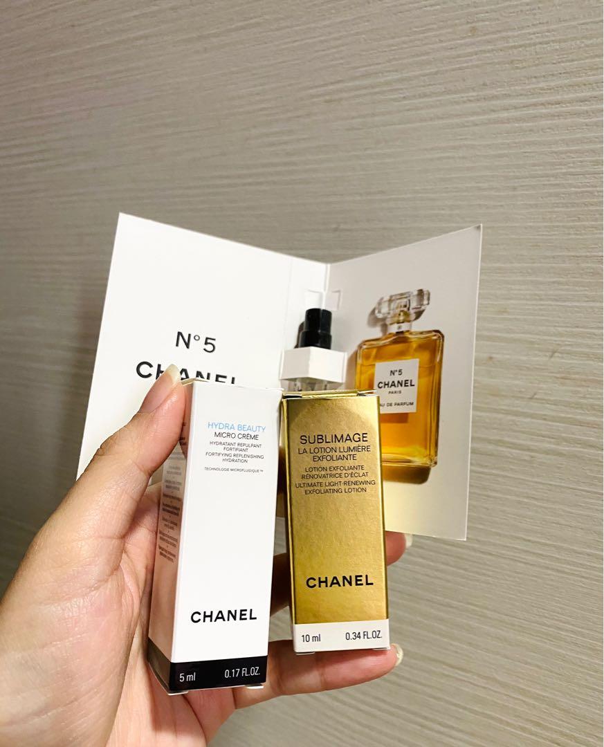 🎄 Set! Chanel Mini Set Hydra beauty micro cream and Sublimage lotion
