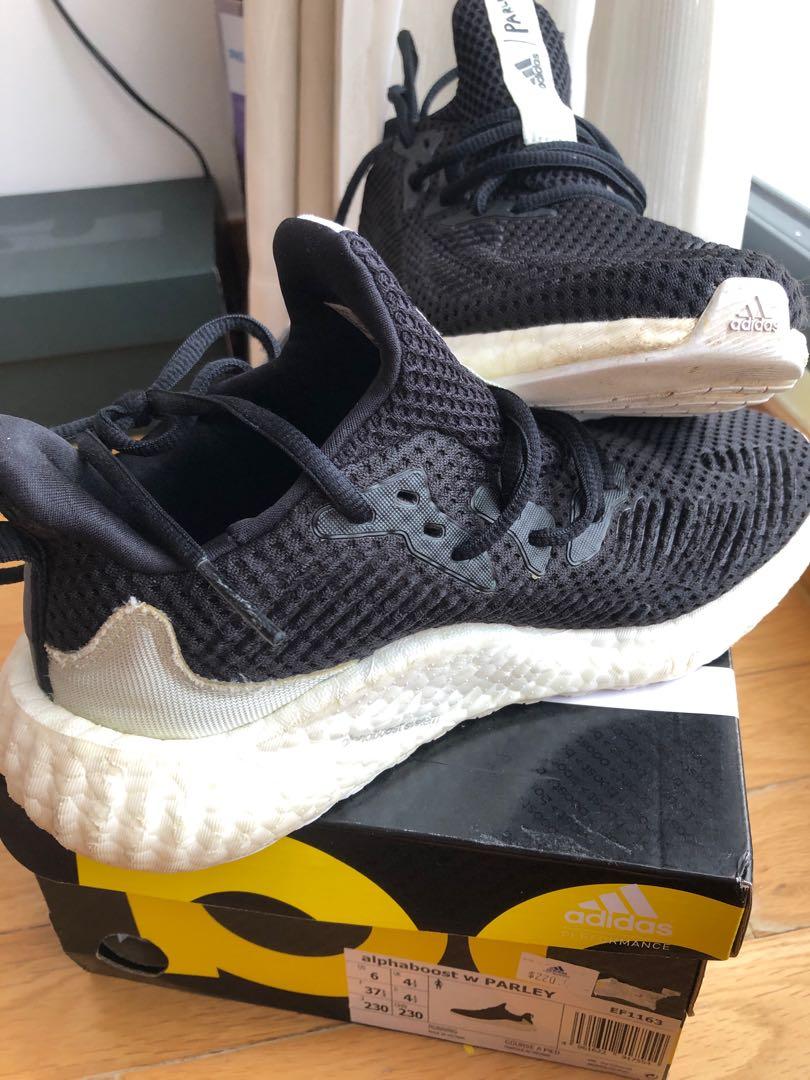 Adidas Alphaboost w parley Women s Fashion Footwear Sneakers on Carousell