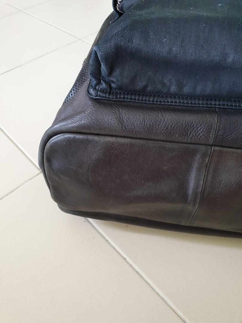 Allsaints hotsell leather backpack