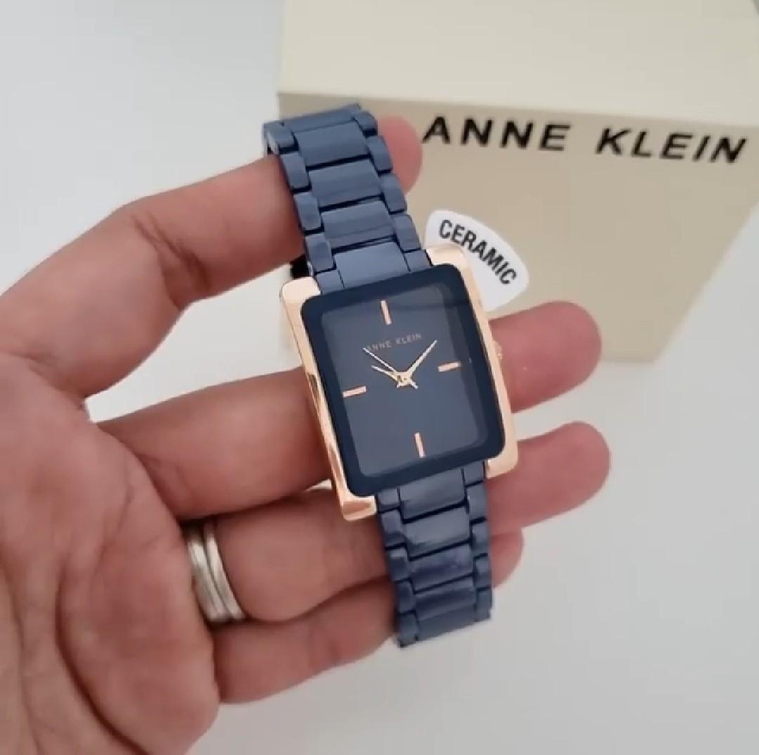 Anne klein blue sales ceramic watch