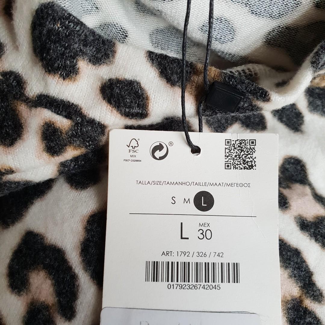Bershka outlet leopard sweater