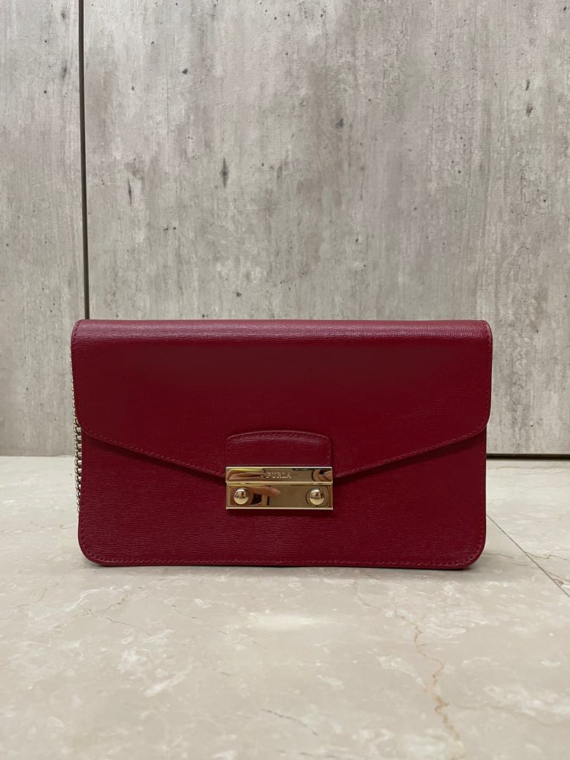 Furla red on sale