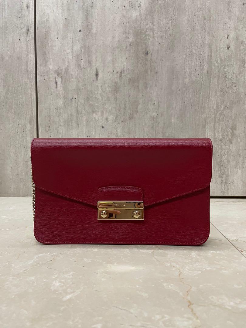 Furla red bag store