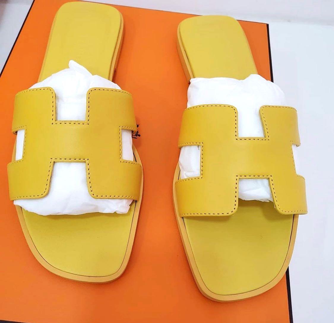 hermes oran yellow