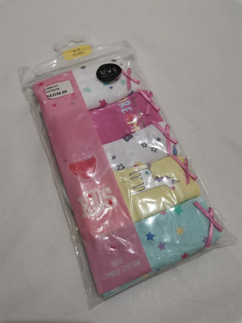 Brand New Matalan Panties Set of 5, Babies & Kids, Babies & Kids