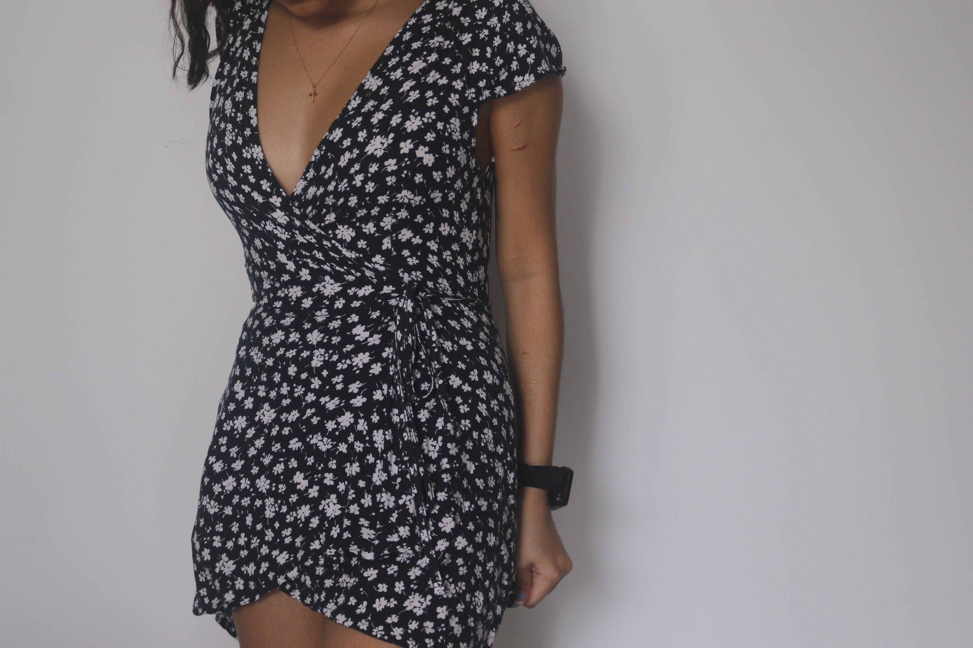brandy wrap dress