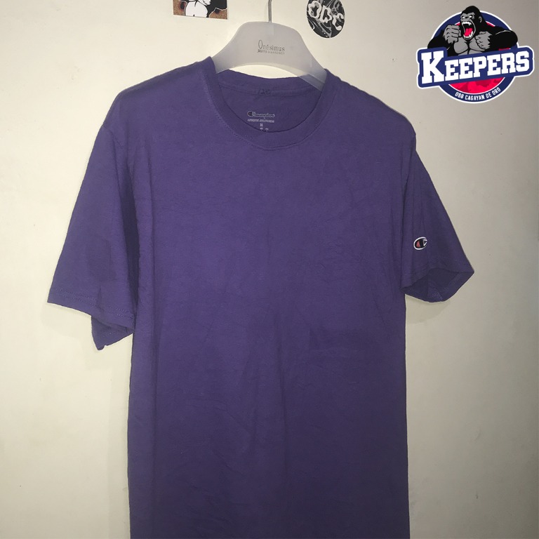 Tee shirt champion violet outlet