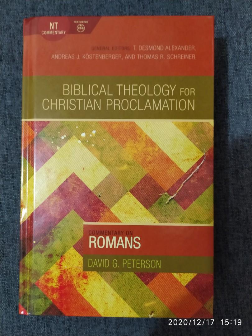 Christian Books -Commentary on Romans (Category: Religion Books) located in Quezon City. Submitted by jesse_25 (Listing ID 1056736253, Image 1). Description: Hardbound Good as new Clean.