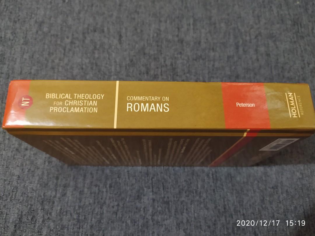 Christian Books -Commentary on Romans (Category: Religion Books) located in Quezon City. Submitted by jesse_25 (Listing ID 1056736253, Image 2). Description: Hardbound Good as new Clean.