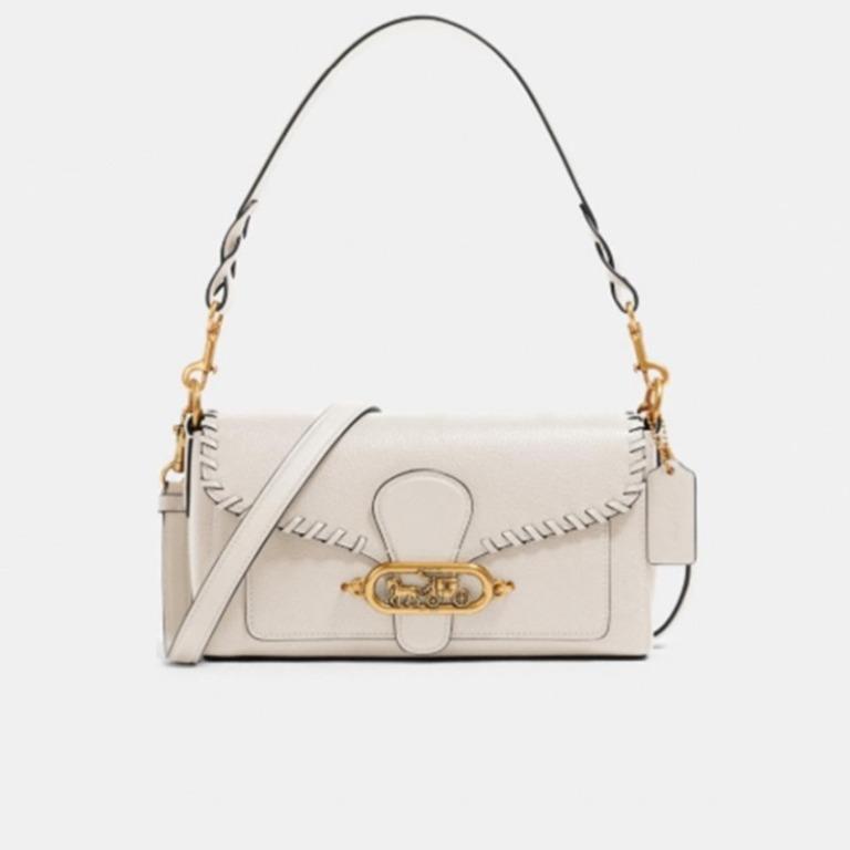 Coach jade shoulder bag white hotsell