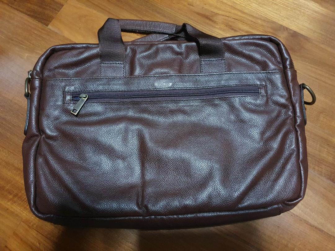 Daniel's Briefcase Model No. 1 with patterned lining, Men's Fashion