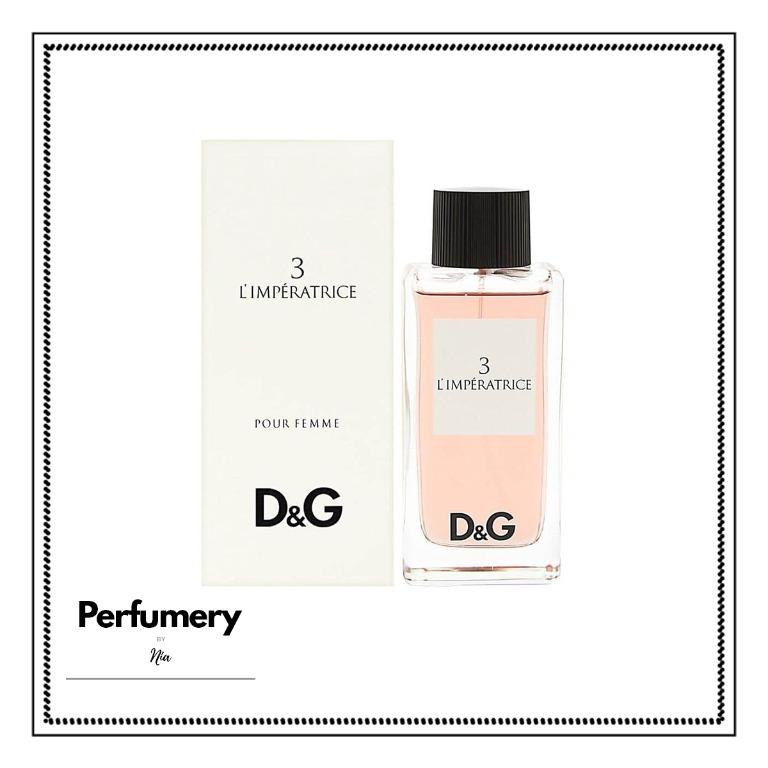 Dolce And Gabbana L Imperatrice 3 EDT 100ml Beauty Personal