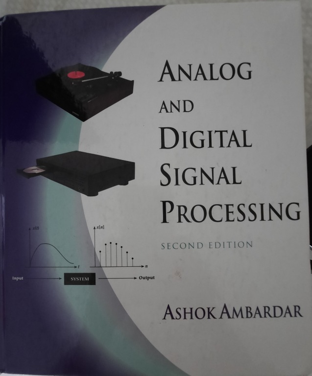 Electrical engineering textbook digital signal processing, Books