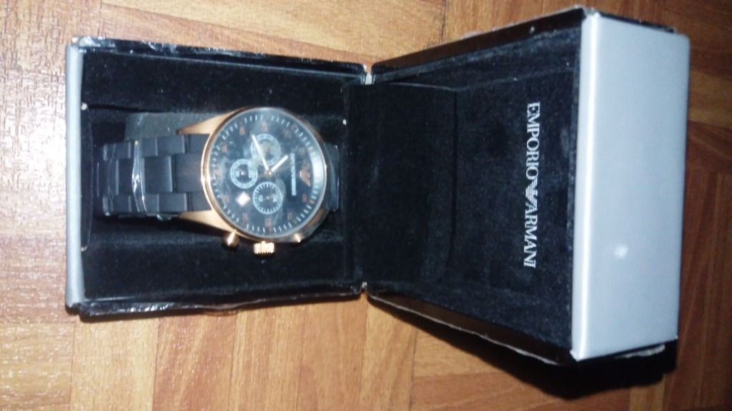 emperor armani watch