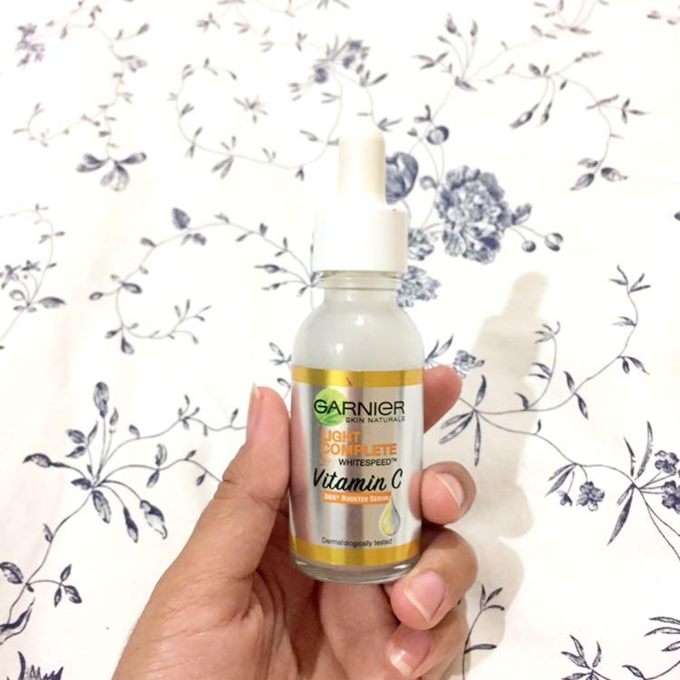 uses of garnier vitamin c serum