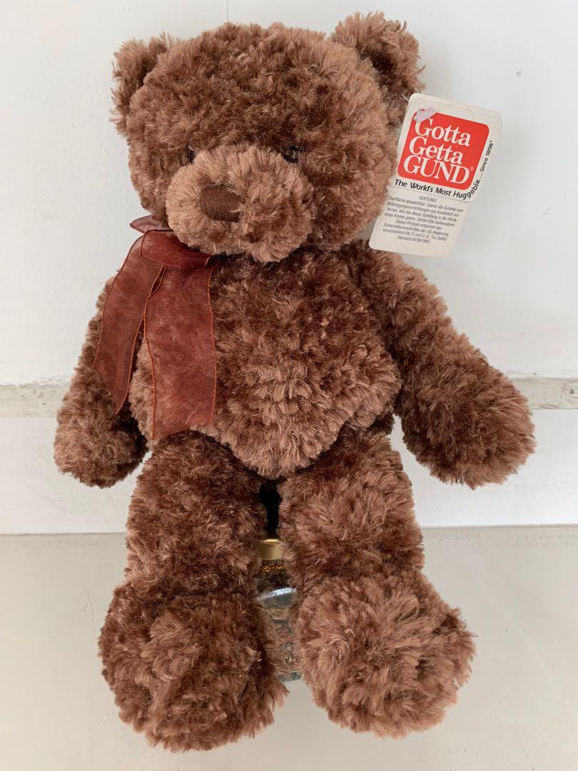 Brand New Gotta Getta Gund Bear Great for Christmas gift very soft