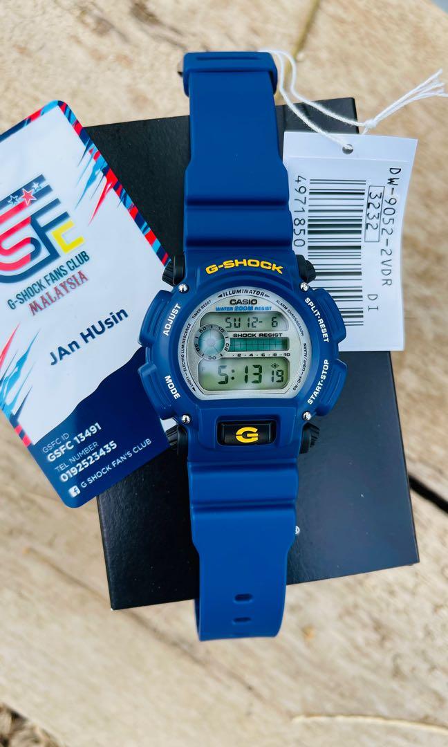 G SHOCK DW 9052 Biru anak katak Men s Fashion Watches