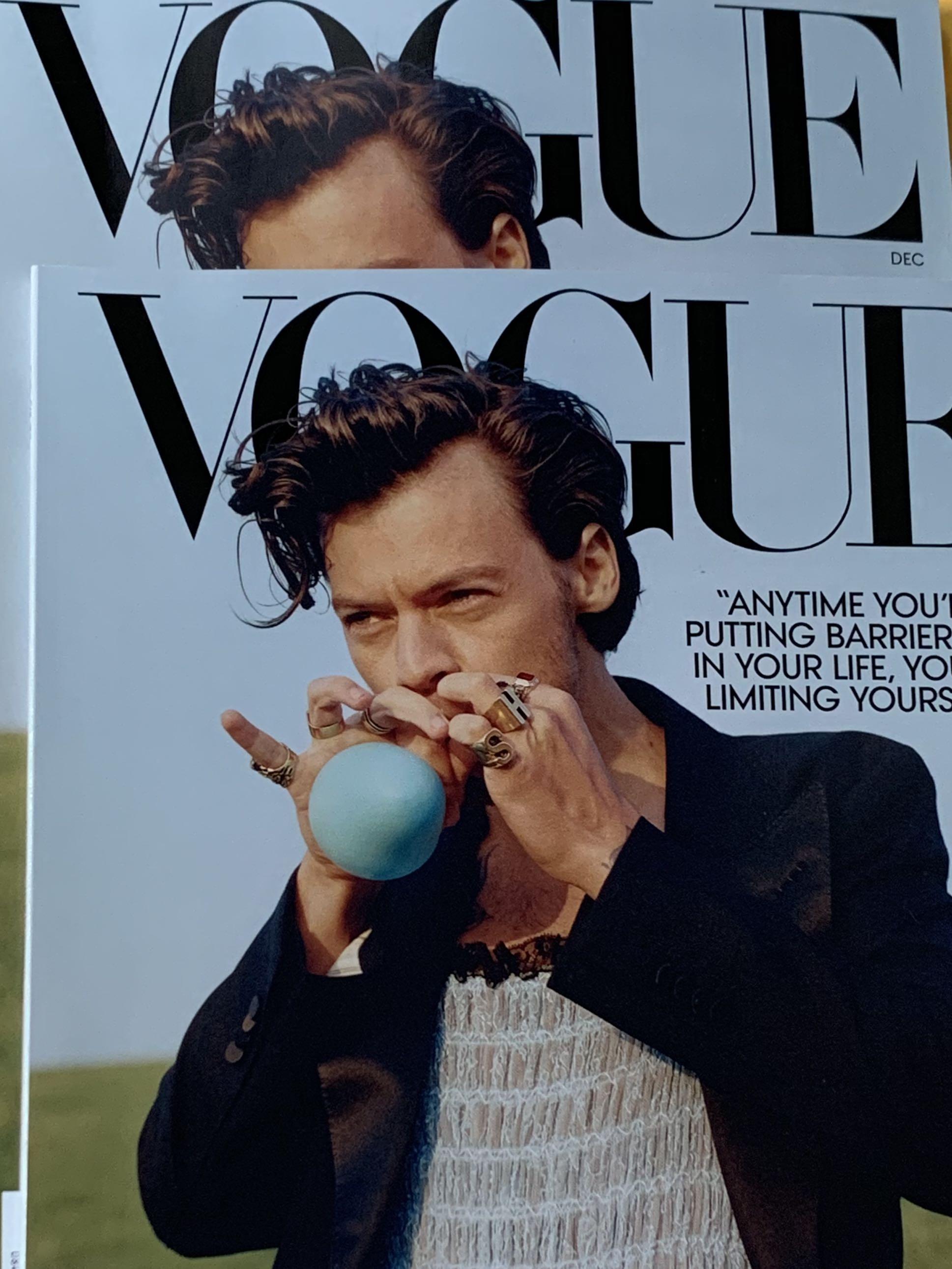 Harry Styles Vogue Magazine Books Stationery Magazines Others On Carousell Harry Styles Vogue Magazine Books Stationery Magazines Others On Carousell