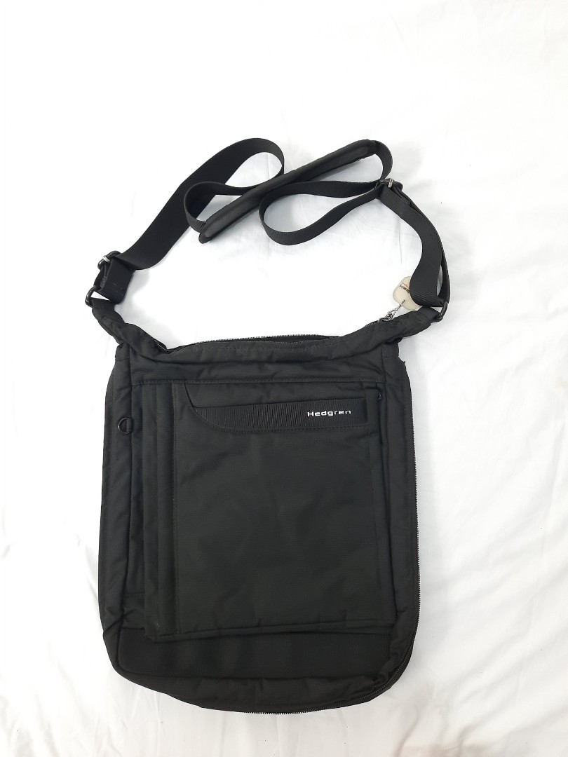 Hedgren sling bag, Fesyen Pria, Tas Dompet Tas Selempang di