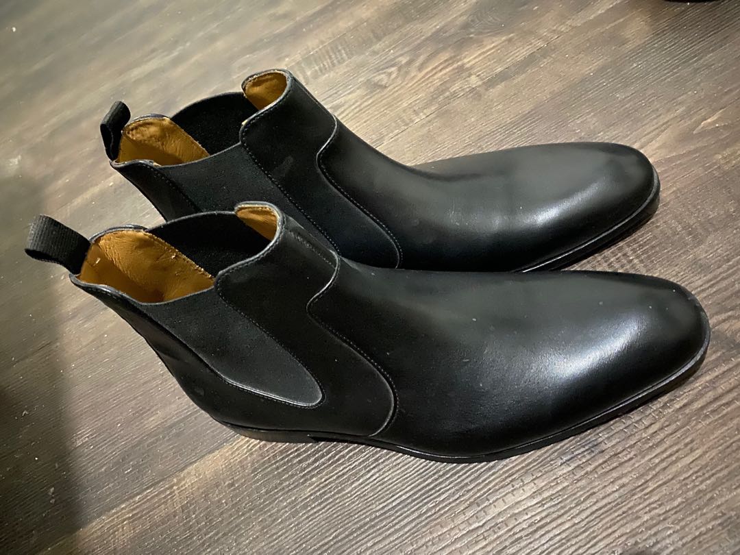 hugo boss black boots