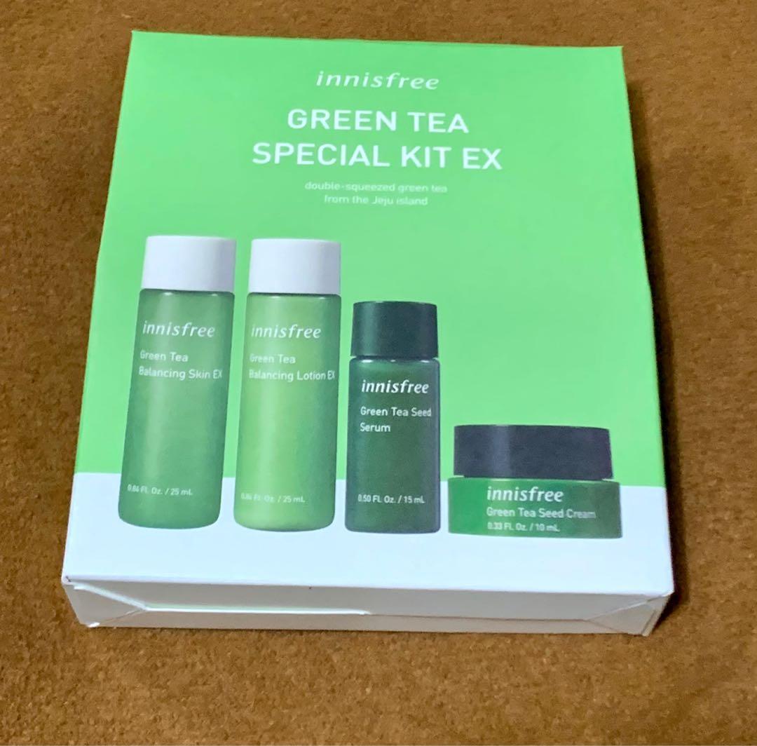 Innisfree Green Tea Special Kit X Beauty Personal Care Face Face Care On Carousell