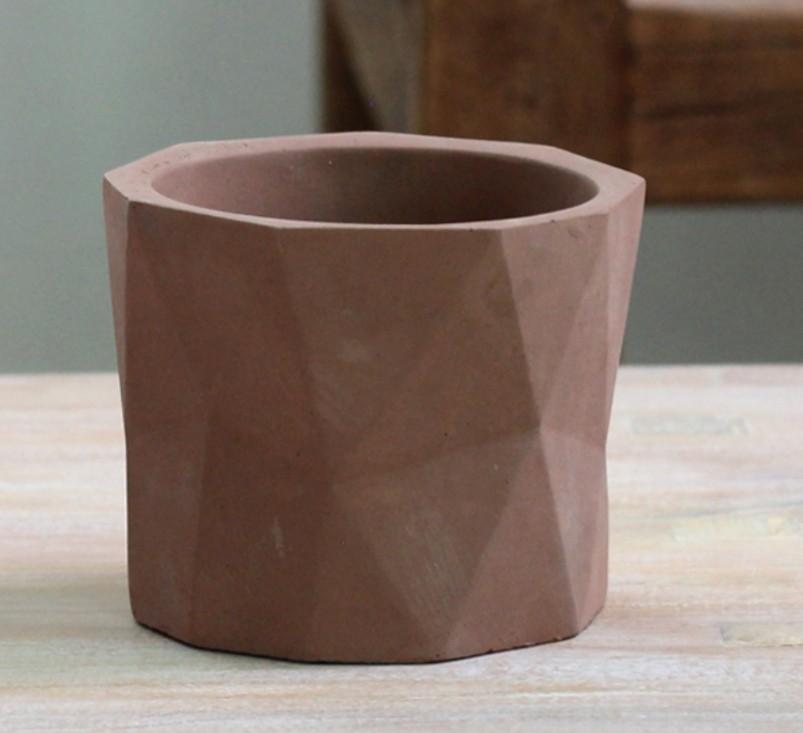 Instock Minimalist Basic Plain Geometric Red Orange Indoor House Plants Flower Pot Planters Home Plant Flowerpot Planter Gardening Pots Planters On Carousell
