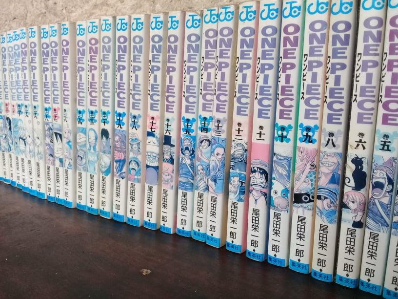 Japanese 34 Pcs One Piece Manga Books Set Books Books On Carousell