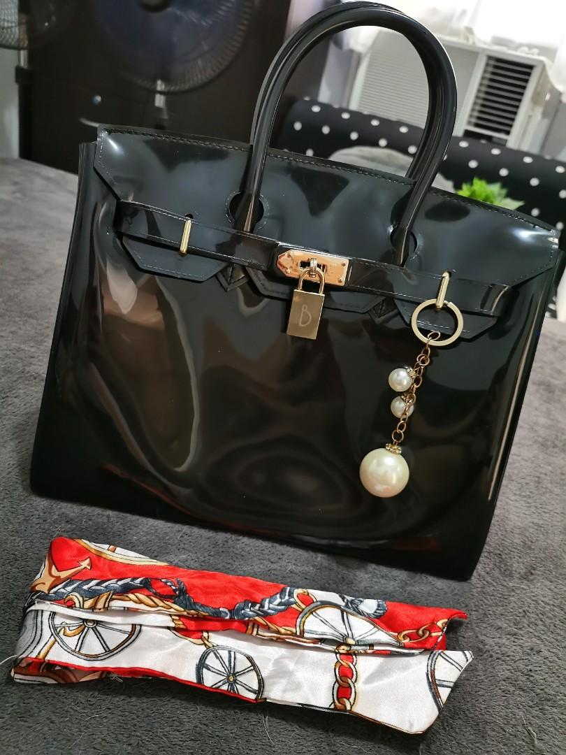 Jelly birkin shop beach bag