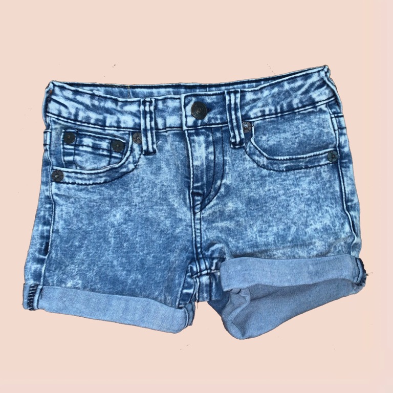 jean shorts true religion
