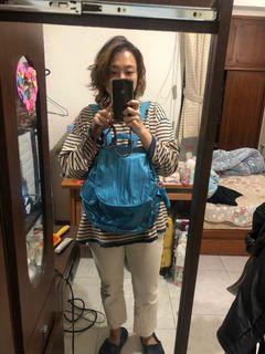 正貨Kipling 翻蓋厚背包
