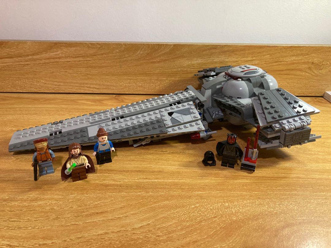 Lowest On Carousell Lego Star Wars 7961 Darth Maul S Sith Infiltrator Hobbies Toys Toys Games On Carousell