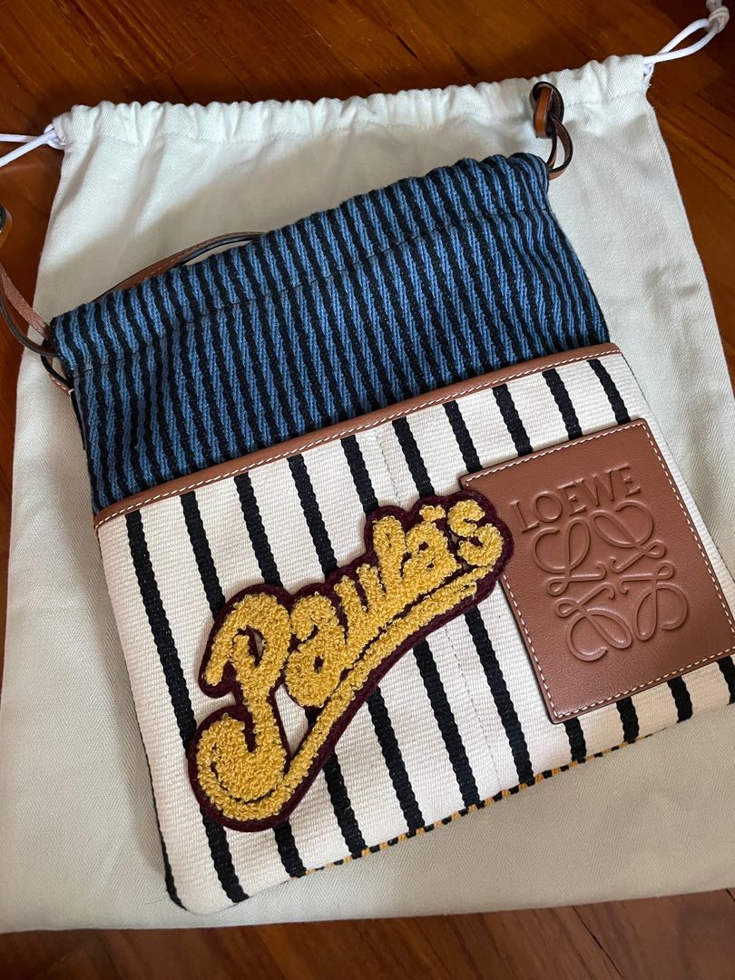 Loewe paula drawstring pouch best sale
