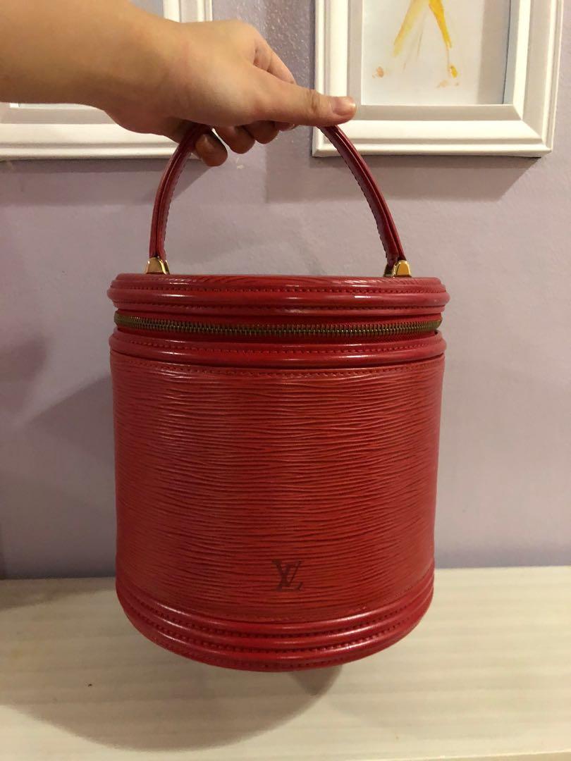 Louis Vuitton Cannes Epi Red, Luxury, Bags & Wallets on Carousell