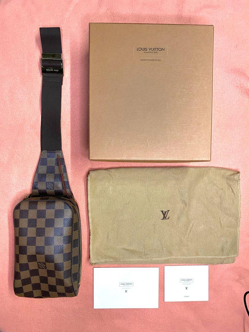 Louis Vuitton Geronimo 100% Authentic (Category: Luxury Bags & Wallets) located in Kabankalan. Submitted by luxejones (Listing ID 1056839785, Image 1). Description: This item is in great, used condition. COMPLETE INCLUSIONS - comes with box, original dustbag and care cards. No major flaws to note. No glazing issues. No tarnish issue on the hardware. Datecode is detached. FREE Shipping. .