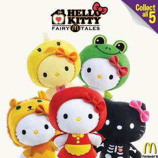 McDonald's Hello Kitty Fairy Tales Limited Edition Collection of 5