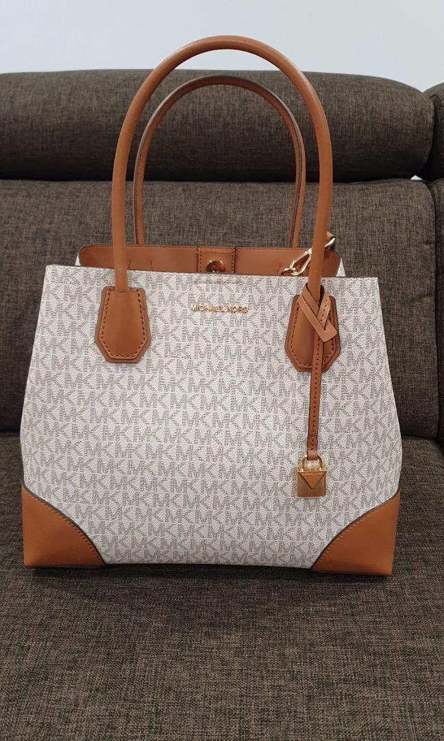 Mercer gallery large leather satchel top