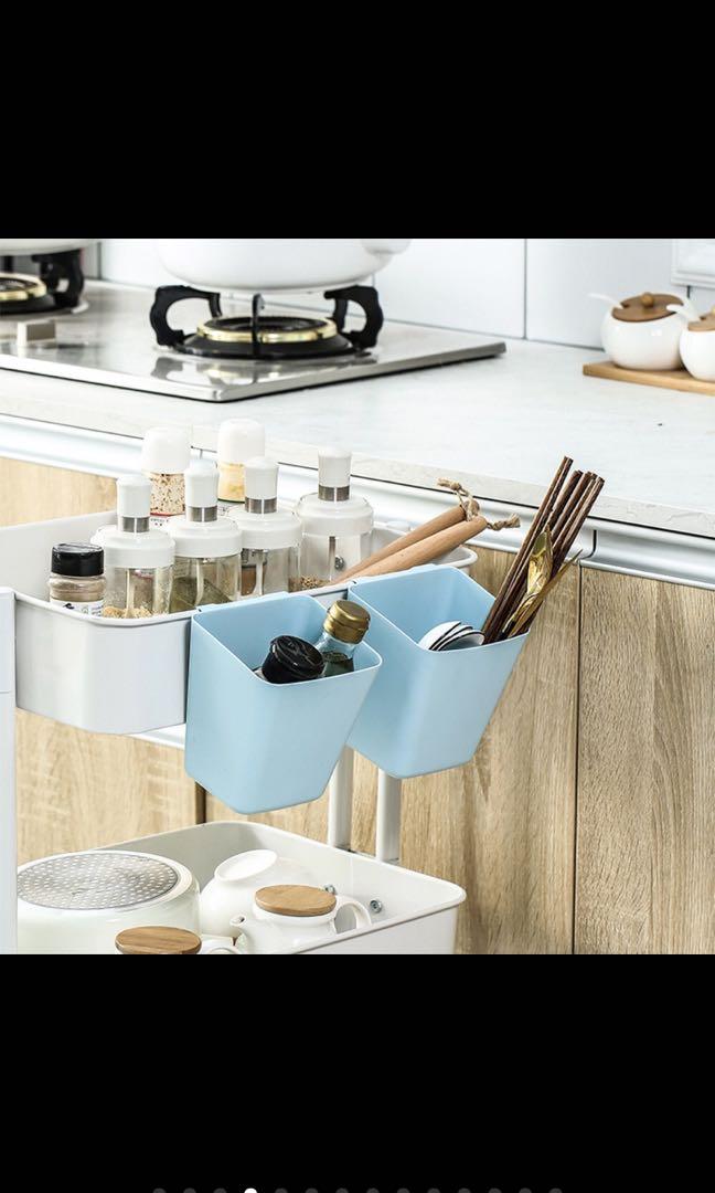 Mini Hanging Plastic Organizers (Category: Storage Boxes & Baskets) located in Taguig. Submitted by endlessbliss_ph (Listing ID 1056745931, Image 2). Description: Variations: 1 pc-149, 3 pc set- P425. Available colors: gray, pink & blue. Swipe left for exact measurements. FOR PRE-ORDER 5-12 days ETA, usually arrives earlier.
