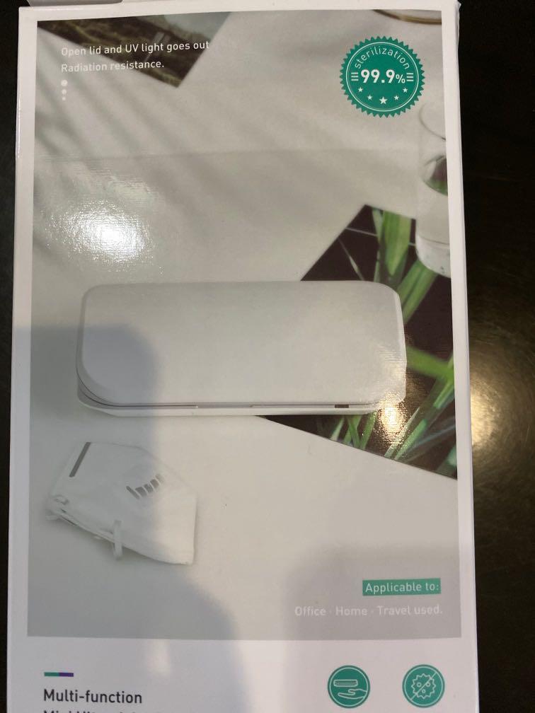 Mini ultraviolet steriliser (Category: Other Mobile & Gadget Accessories) located in Singapore. Submitted by wzk123 (Listing ID 1056749708, Image 2). Description: .