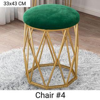 Modern Minimalist Dining Chair Dining Table Cushioned Stool