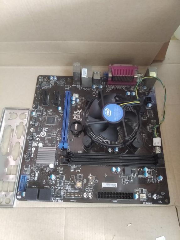 MSI B85M-P33 V2 motherboard (Category: Computer Parts) located in Manila. Submitted by kchingx (Listing ID 1056688182, Image 2). Description: will boot sometimes, no time to troubleshoot, proc not included. .