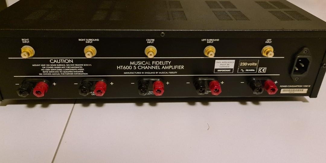 Musical Fidelity HTP & HT600, Audio, Other Audio Equipment on Carousell