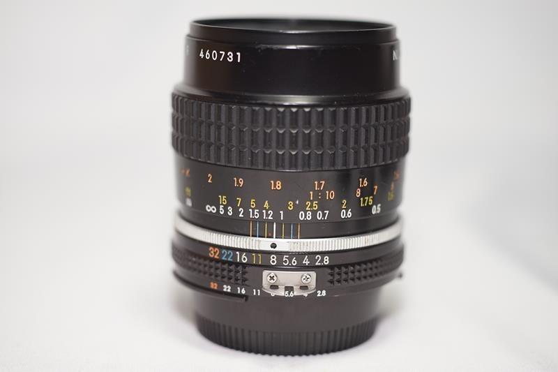 Nikon Micro-NIKKOR 55mm F2.8 Ai-S 經典大光圈定焦微距名鏡（Nikon