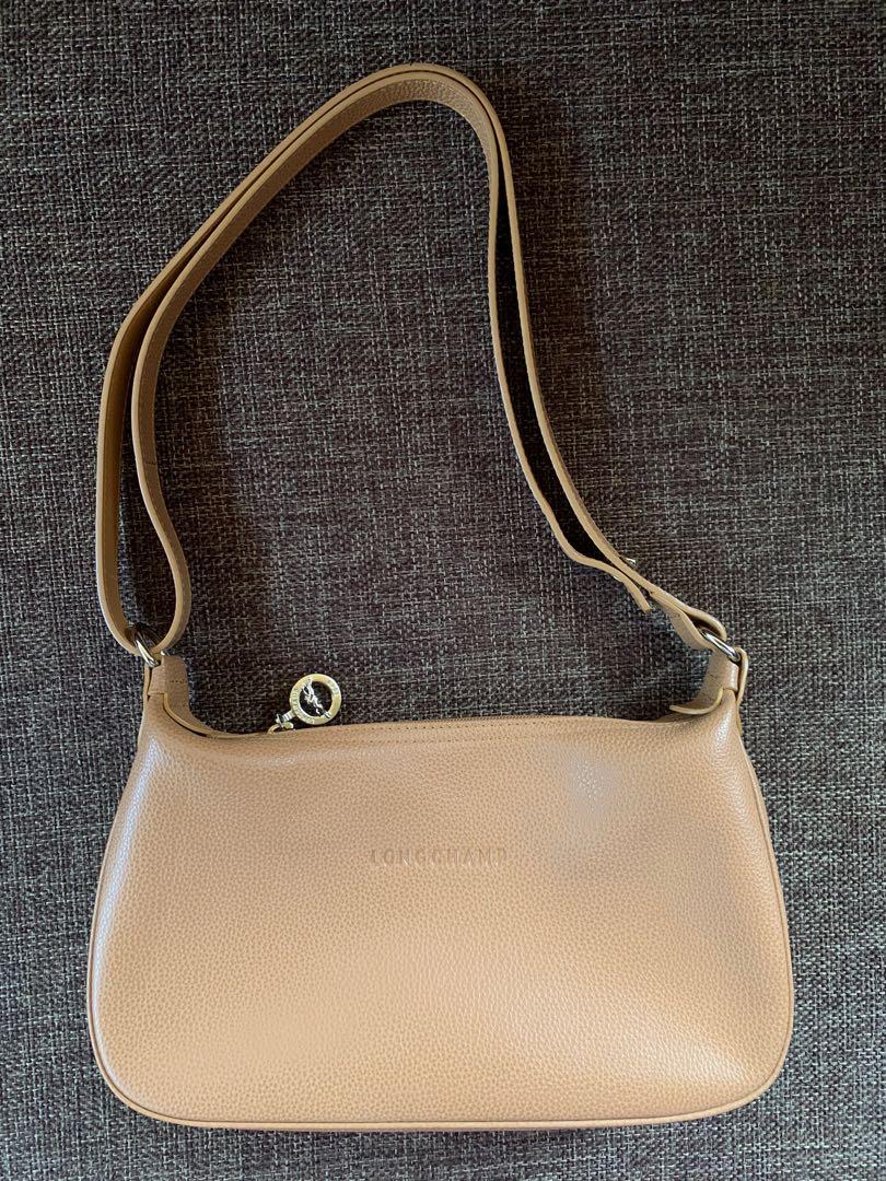 Original Longchamp Tan Leather Bag, Luxury, Bags & Wallets on Carousell