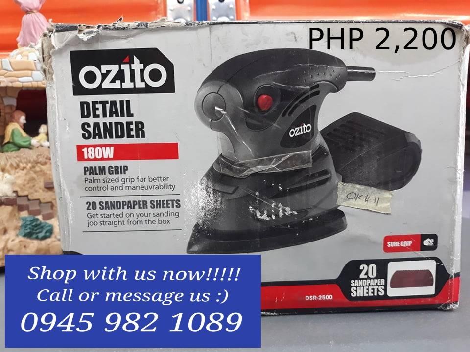 Ozito mouse shop sander