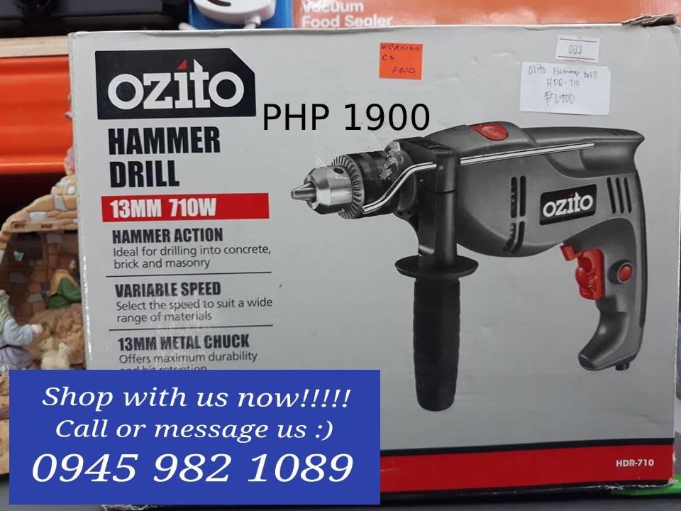 Ozito 13mm 710w hammer drill outlet