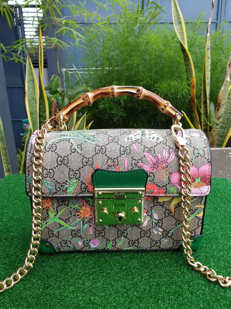 Gucci floral sling bag and hanging white – Hot Fashion LLC